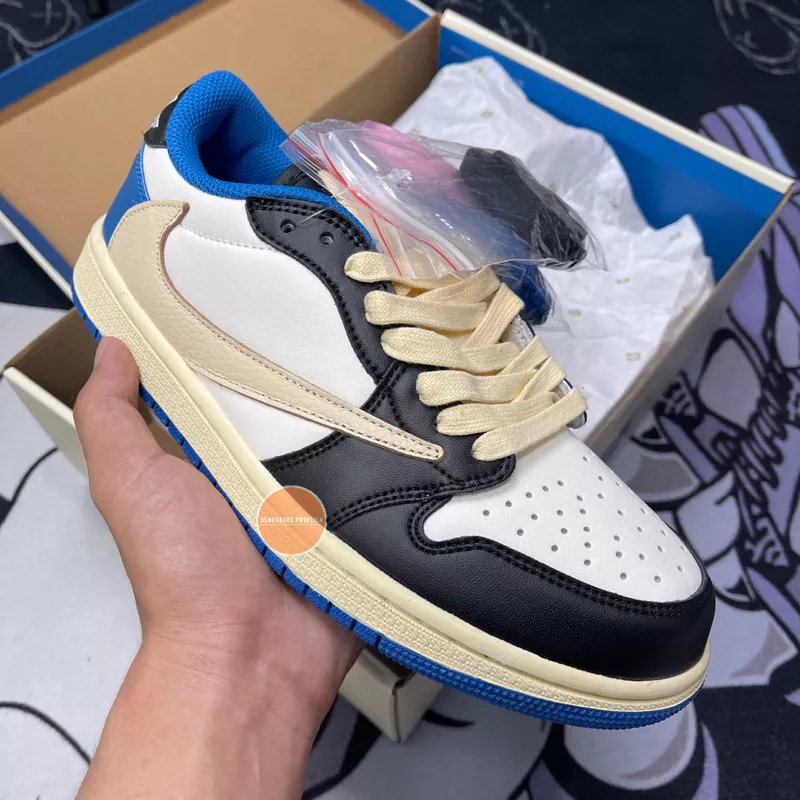 Giày thể thao sneaker JD1 Low Tra.vist Reverse Mocha