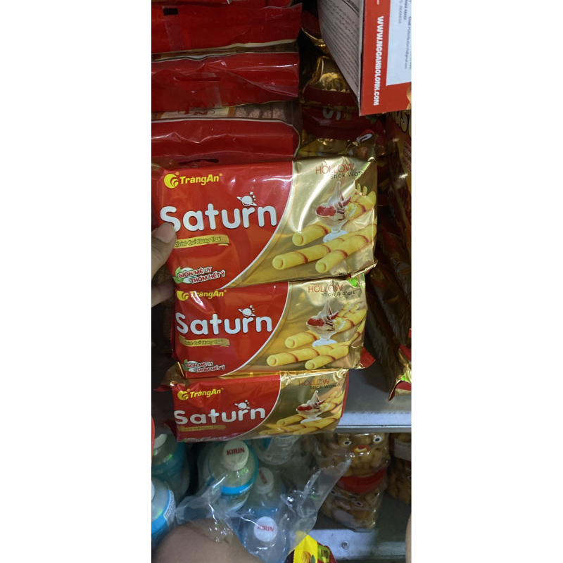 Combo 10 gói Bánh quế Tràng an Saturn 60g