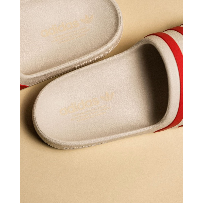 Dép Adidas Adifom Adilette Thể Thao Thời Trang Màu Trắng Nam Nữ Có Sẵn HQ8748/IG5095