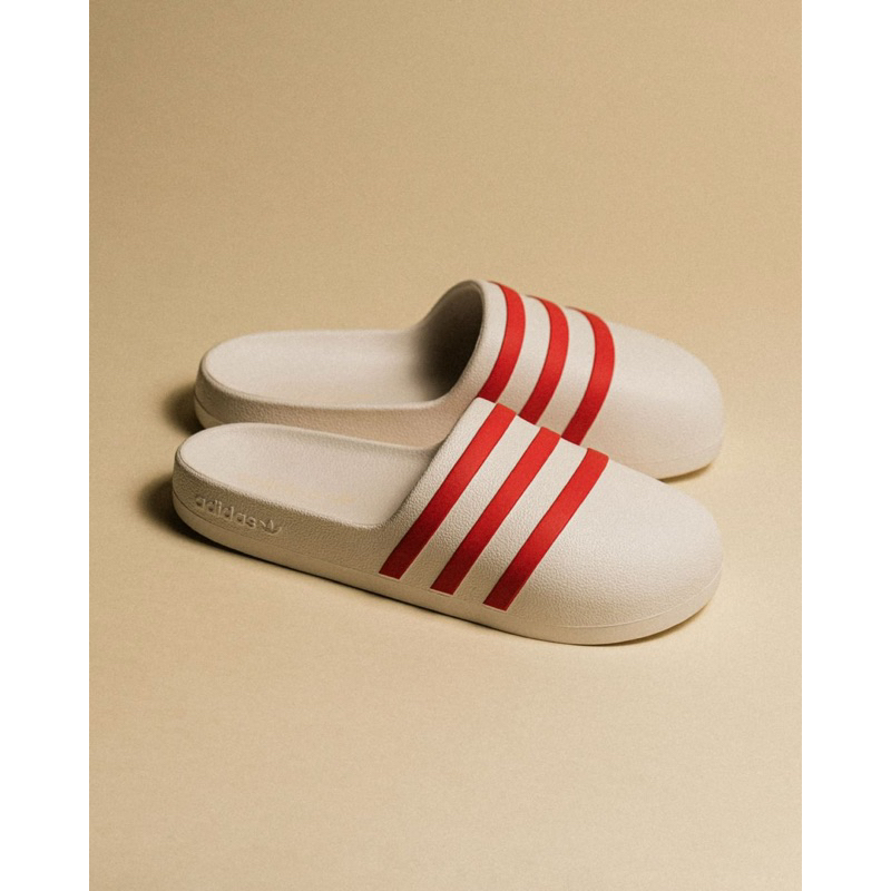 Dép Adidas Adifom Adilette Thể Thao Thời Trang Màu Trắng Nam Nữ Có Sẵn HQ8748/IG5095