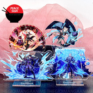 Standee nhân vật GENSHIN IMPACT ver 2 CHIÊU THỨC game anime chibi mô hình mica acrylic trưng bày