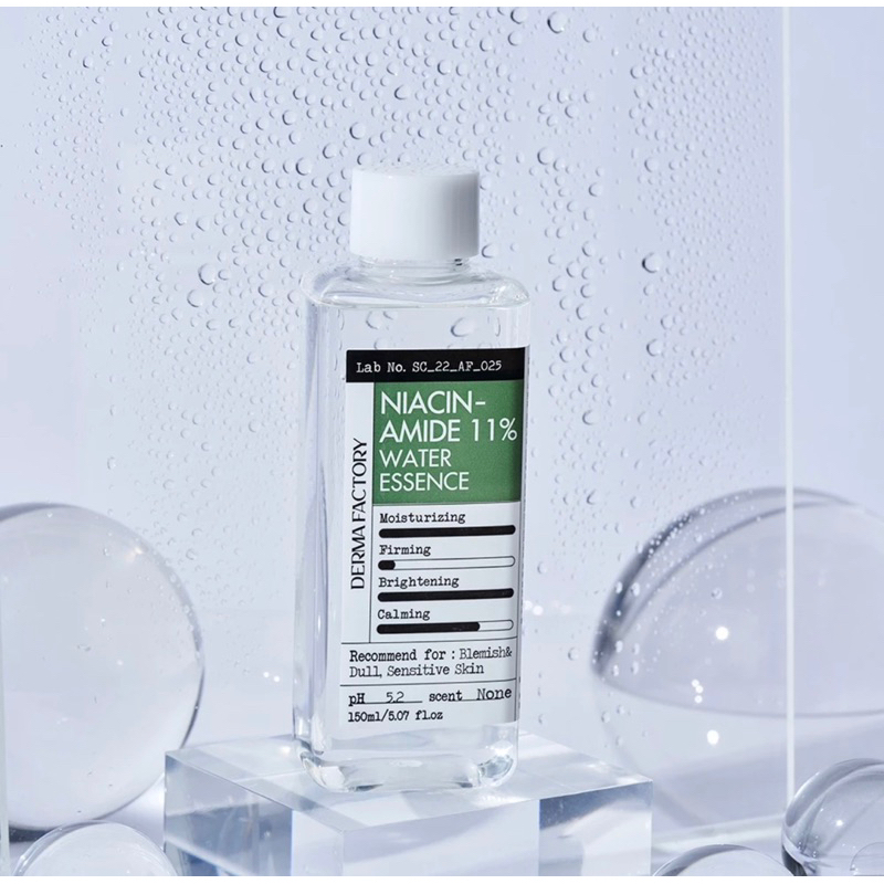 Tinh chất dưỡng trắng Niacinamide 11% Derma Factory 150ml