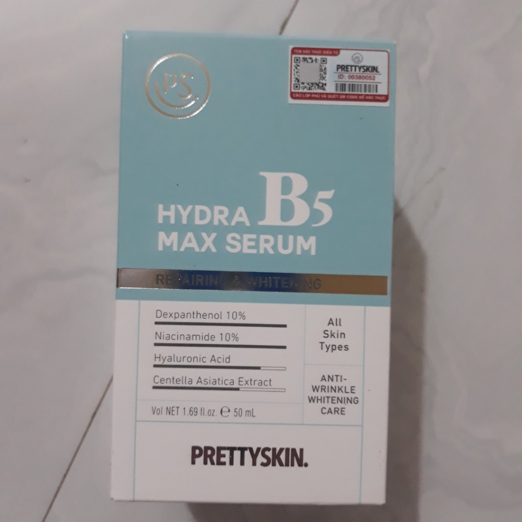 SERUM B5 Tinh Chất Phục Hồi Dưỡng Trắng 50ml Dùng Thích