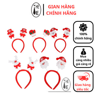 Bờm nai Noel, băng đô tuần lộc, cài tóc người tuyết dễ thương nhiều loại