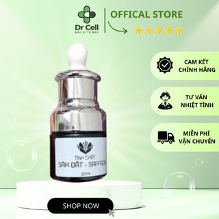 Tinh chất sâm đất Saffron loại bỏ  mụn, nám, se khít lỗ chân lông Dr Cell cho mọi loại da - 20ml