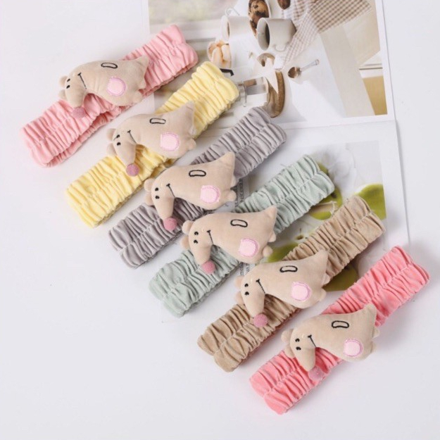Băng đô rửa mặt hình chuột chũi cute BD09