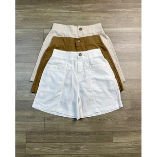 Quần short linen