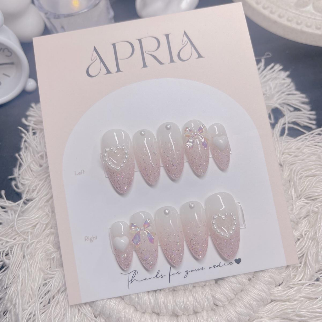 NAIL BOX THIẾT KẾ THẠCH OMBER  MIX CHARM - A11