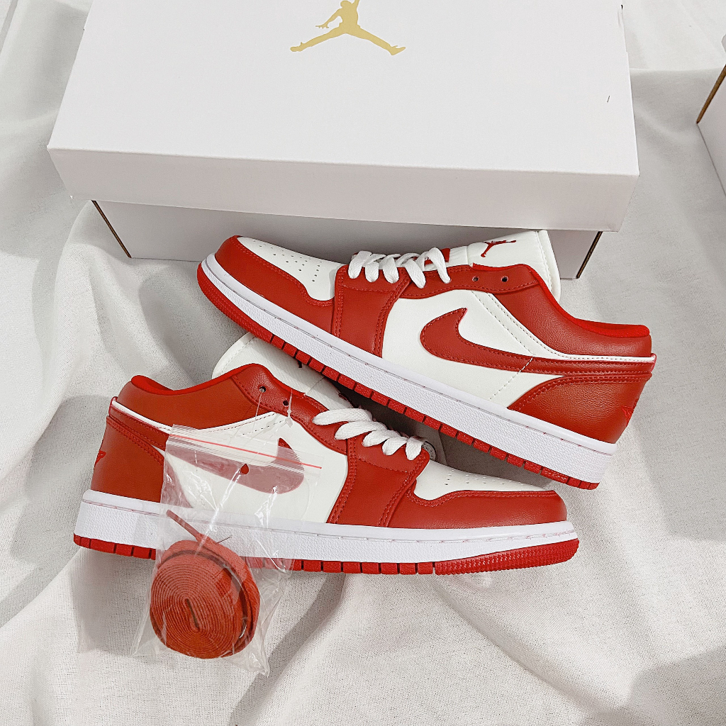 Giày Sneaker Jordan Cổ Thấp Đen Trắng Nam Nữ, Giày Thế Thao JD 1 Panda Hàng Đẹp Full size