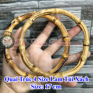 Quai Trúc 4 size làm túi xách