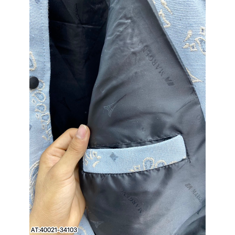 Siêu cấp áo khoác LV ss2023 - hoạ tiết thêu 3D xịn sò