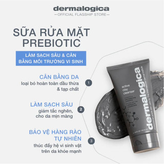 Sữa Rửa Mặt Đất Sét Dành Cho Dầu Dermalogica Active Clay 150ml