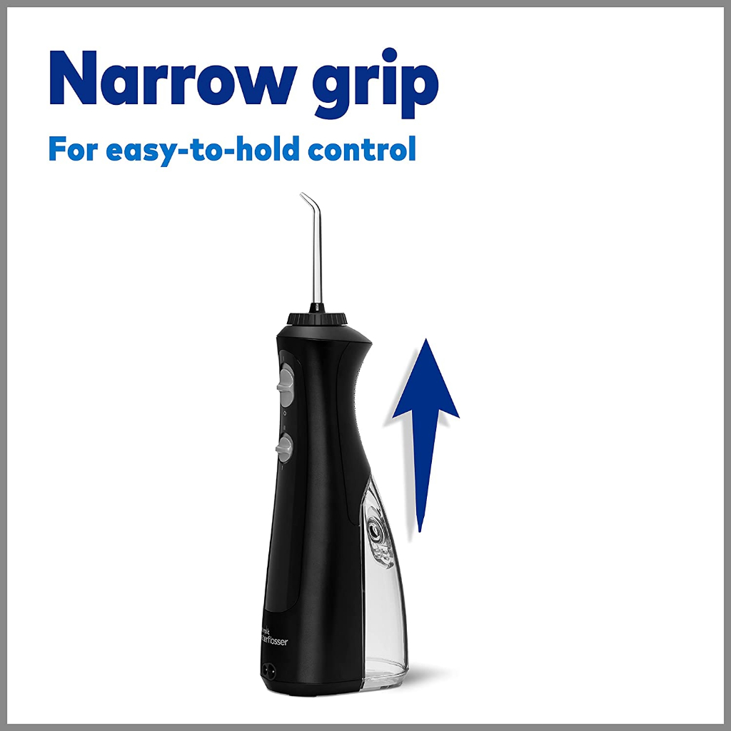 Máy tăm nước cầm tay Waterpik Cordless Plus WP-462 mẫu mới / Cordless Pearl chính hãng BH 12 tháng