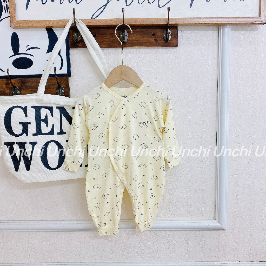 Body dài tay sơ sinh thun lạnh pettit size 3-9kg