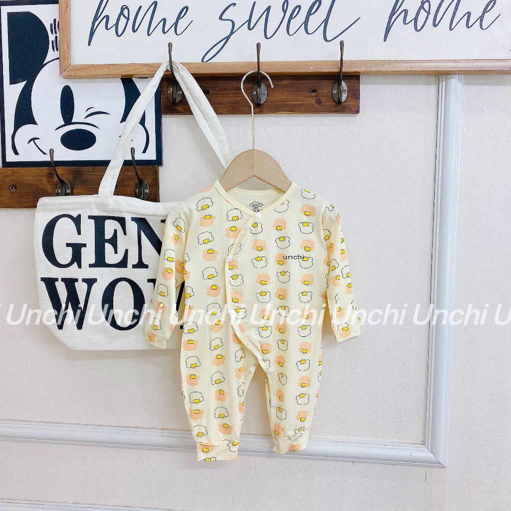 Body dài tay sơ sinh thun lạnh pettit size 3-9kg