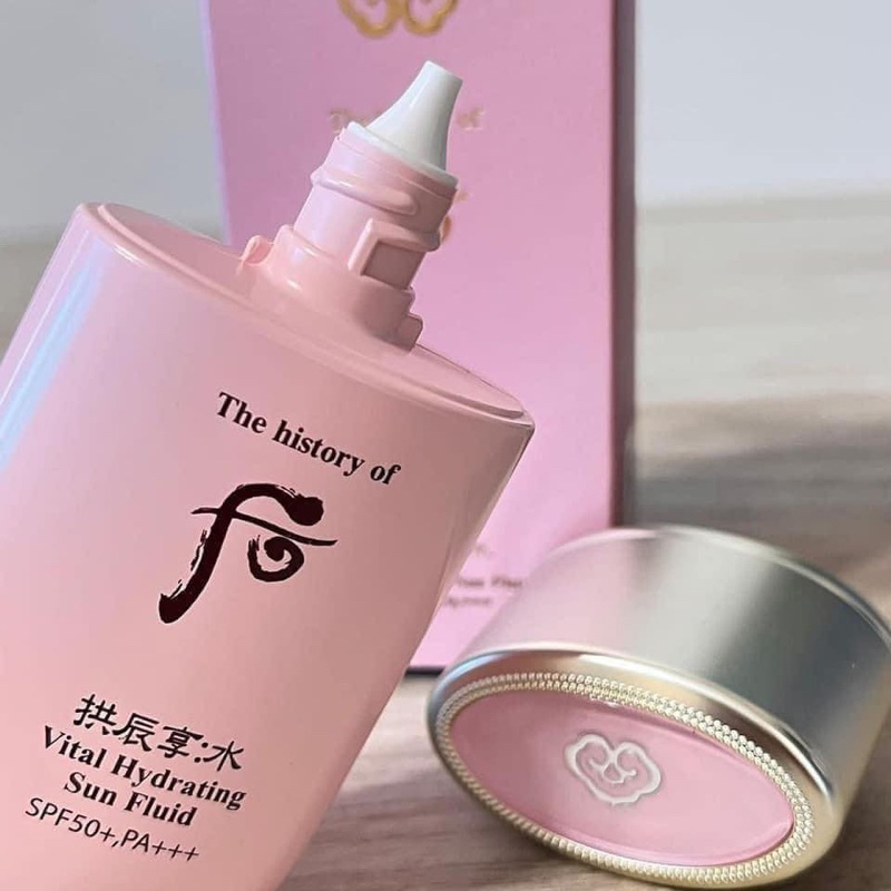 KEM CHỐNG NẮNG WHOO HỒNG