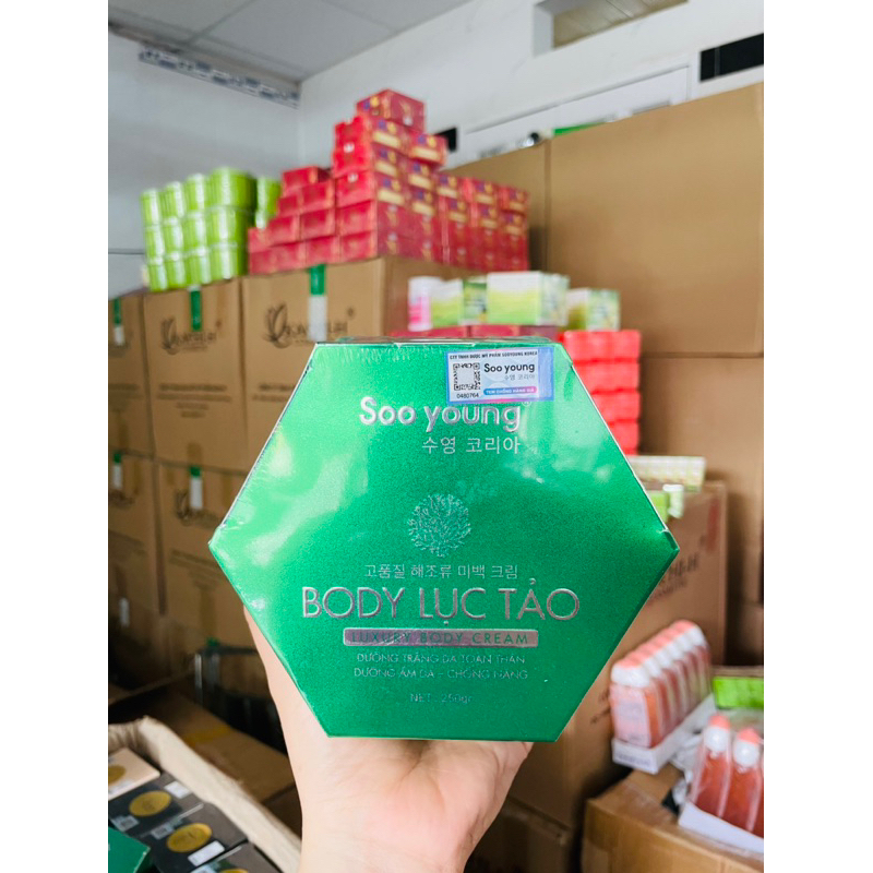 Dưỡng body Lục tảo SOOYOUNG- 250gr-Chính hãng✅ Mua 1 tặng 1.