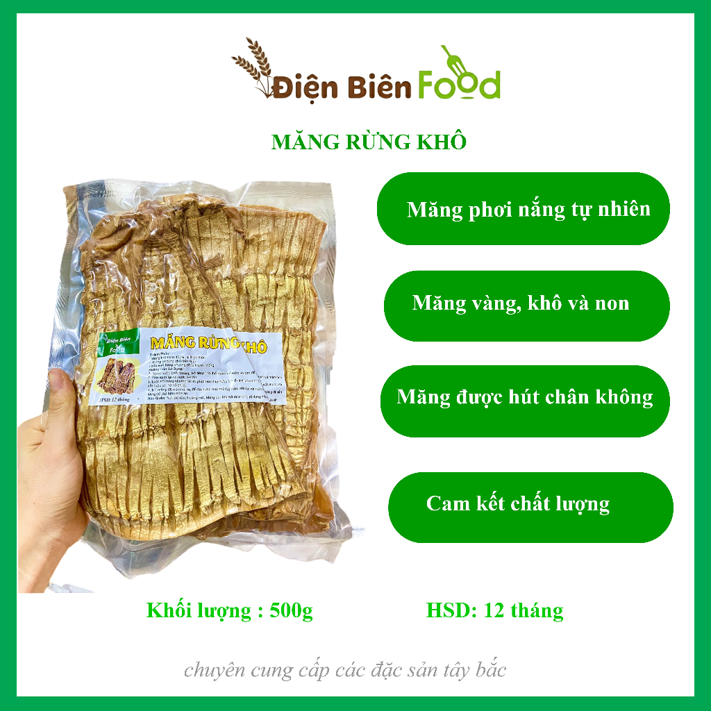 Măng  khô Điện Biên loại 1