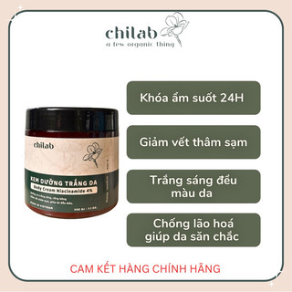 Kem body trắng da Niacinamide Vitamin B3 CHILAB gi.ả.m vết thâ.m sạ.m, sáng đều màu da