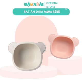 Bát ăn dặm silicon cho bé Mum BéBé có hộp