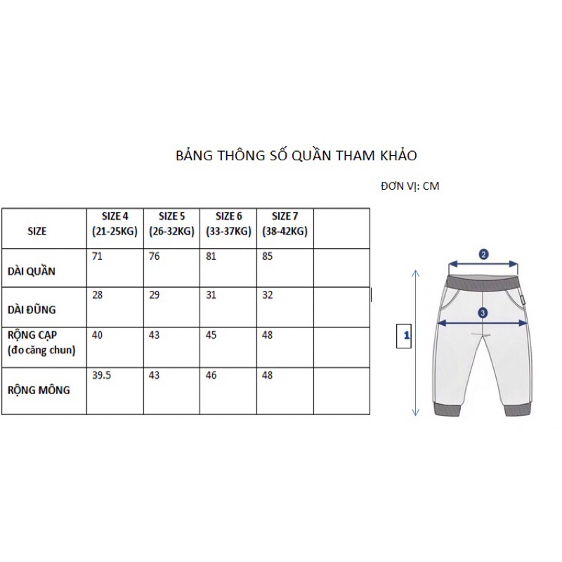 Quần Kaki rằn ri Jogger  bé Trai