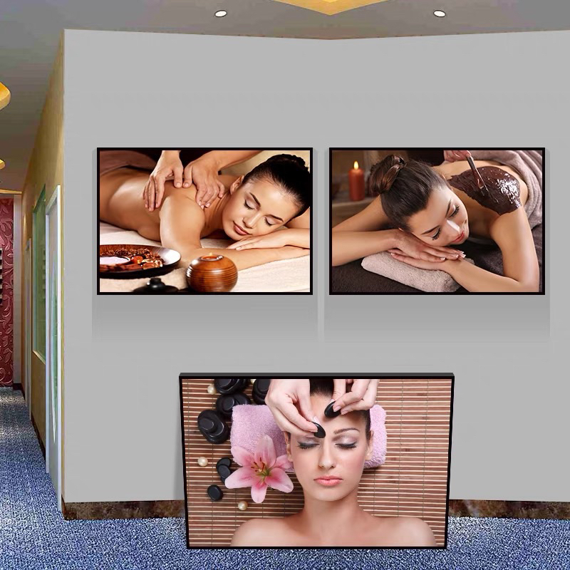 Tranh Treo Tường Cao Cấp Dành Cho Quán Massage /Spa/ Salon /Nail /Khách Sạn/ Tắm Giác Hơi /Tranh Tráng Gương Cao Cấp