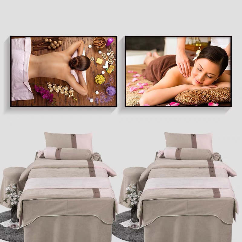 Tranh Treo Tường Cao Cấp Dành Cho Quán Massage /Spa/ Salon /Nail /Khách Sạn/ Tắm Giác Hơi /Tranh Tráng Gương Cao Cấp