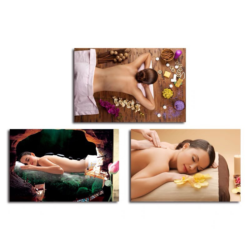 Tranh Treo Tường Cao Cấp Dành Cho Quán Massage /Spa/ Salon /Nail /Khách Sạn/ Tắm Giác Hơi /Tranh Tráng Gương Cao Cấp