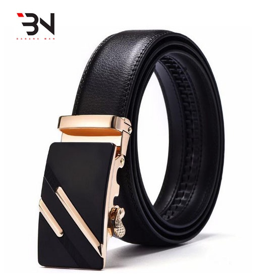 THẮT LƯNG DA nam thời trang đơn giản, trẻ trung, dây nịt da nam khóa tự động