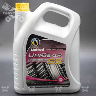 Dầu hộp số sàn và cầu cao cấp - united unigear gear oil 80w-90 85w-140 gl-5 4l