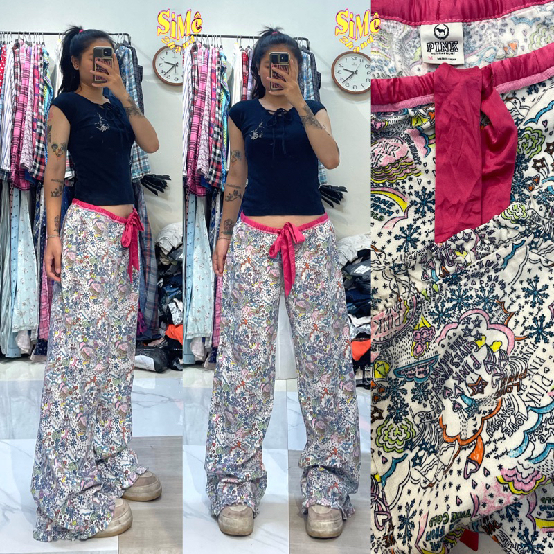 Quần flannel unisex cotton năng động 2hand