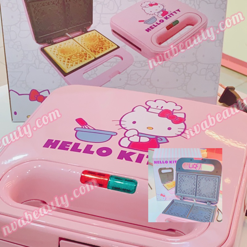 Máy Nướng Bánh Waffle Hello Kitty US