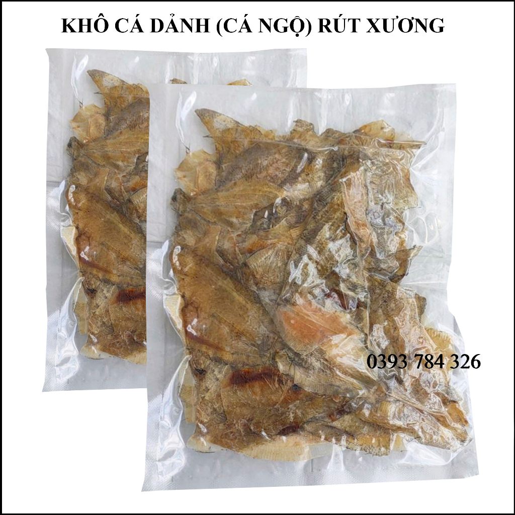 Khô Cá Dảnh (Cá Ngộ) Rút Xương Đặc Sản Chính Gốc Phan Thiết-Bình Thuận