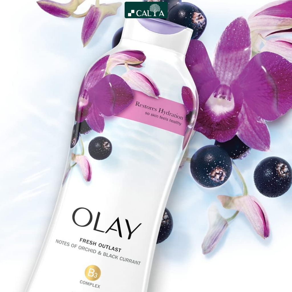 Sữa Tắm Olay Body Wash Nhiều Mùi Hương, Dưỡng Trắng Da, Cấp Ẩm, Chống Lão Hóa