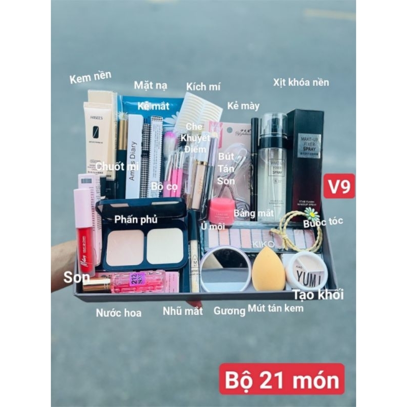 Bộ Trang Điểm  27 Món Makeup Thần Thánh Chuyên Nghiệp Hottrend Bộ Makeup Sang Chảnh