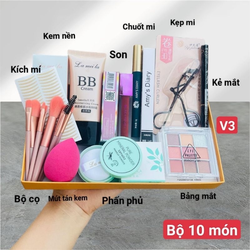 Bộ Trang Điểm  27 Món Makeup Thần Thánh Chuyên Nghiệp Hottrend Bộ Makeup Sang Chảnh