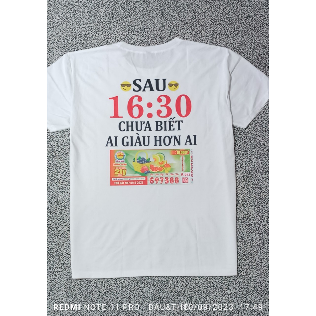 Áo độc lạ- Vé Số