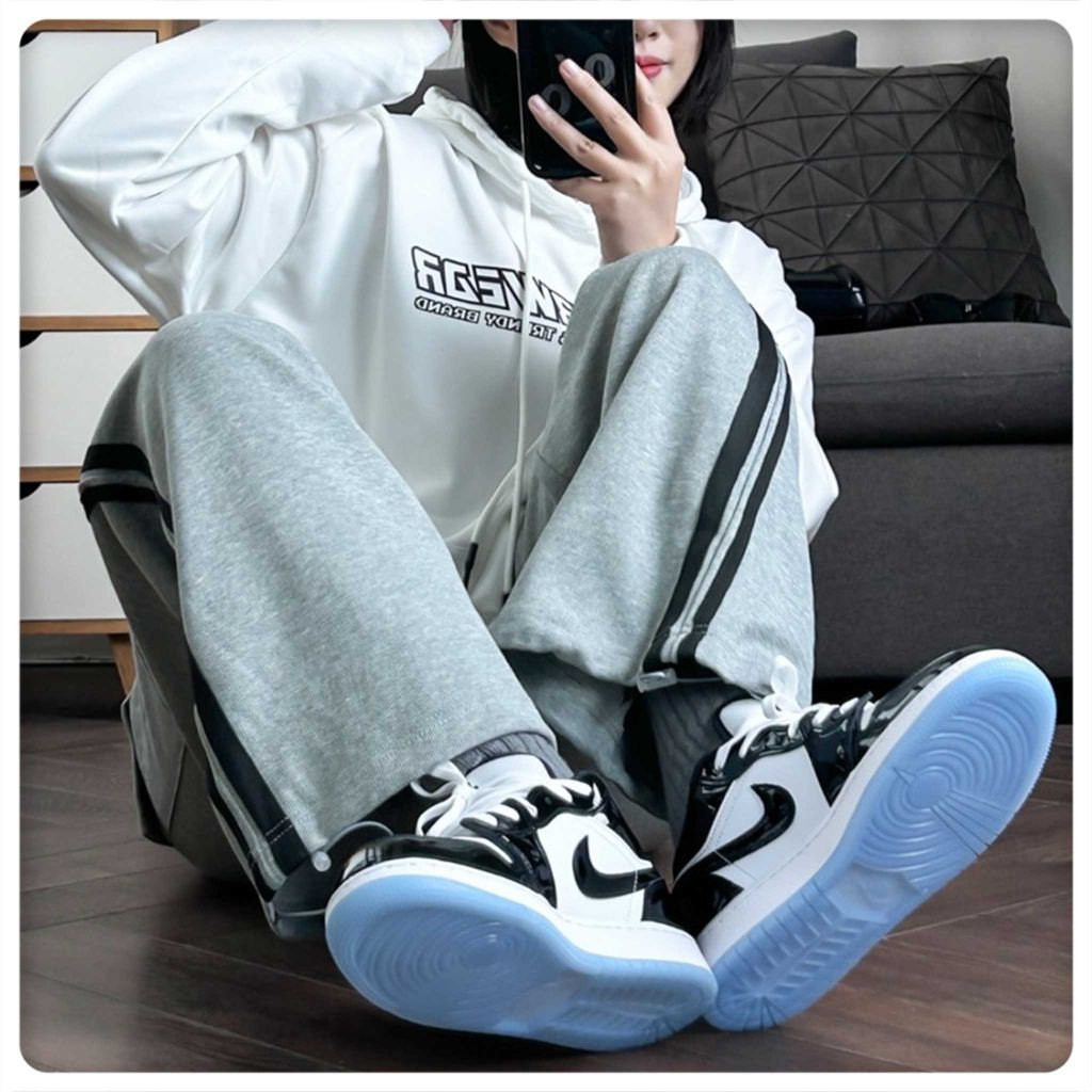 Giày Jordan Cổ thấp Air Jordan 1 Low Concord Da Bóng DV1309-100