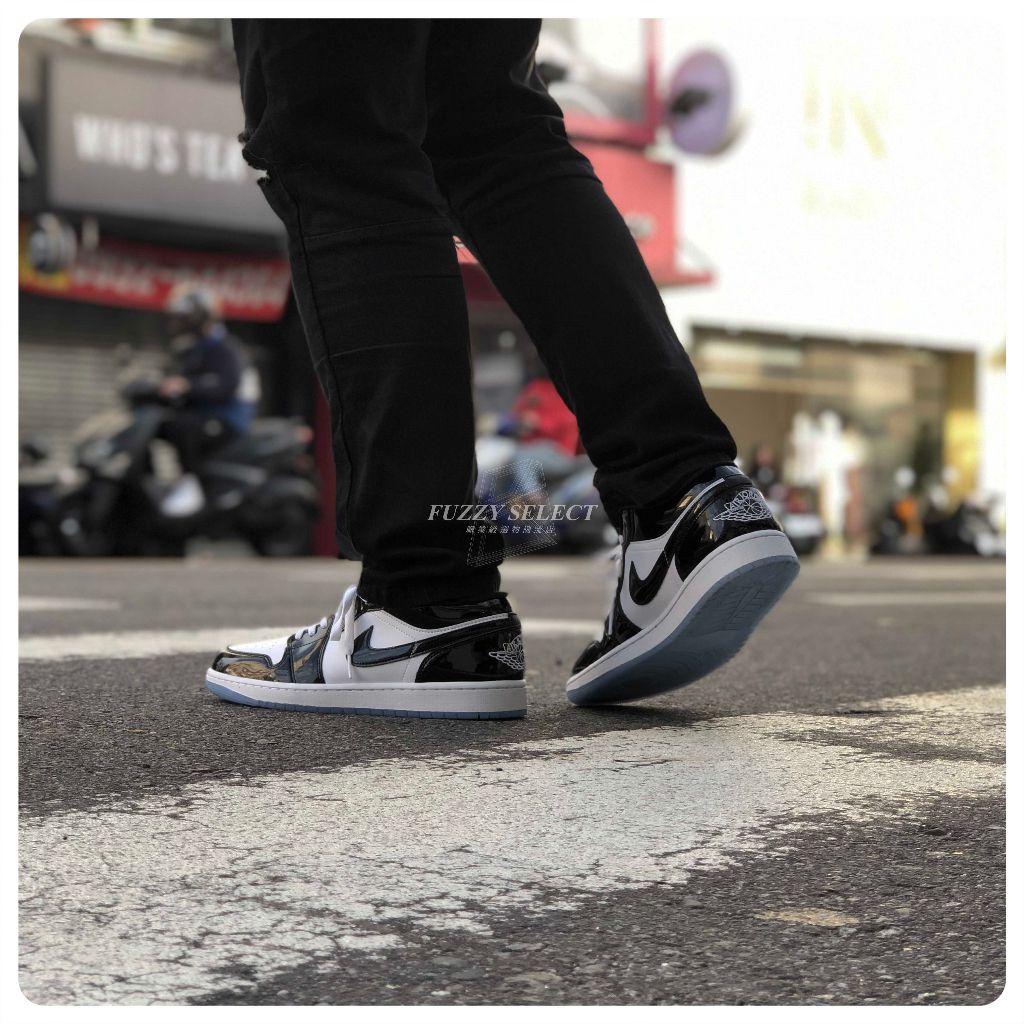Giày Jordan Cổ thấp Air Jordan 1 Low Concord Da Bóng DV1309-100