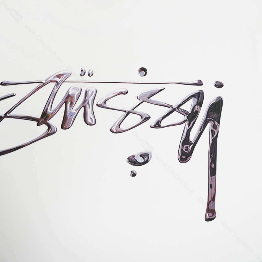 Áo thun Stussy Mercury Thuỷ Ngân In 3D