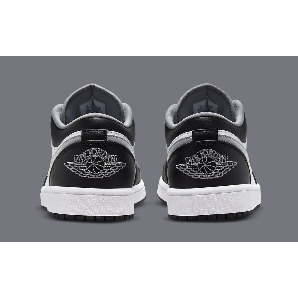 Giày Jordan Cổ Thấp Jordan Low 1 Smoke Grey V3 Đen Xám Bản Cao Cấp