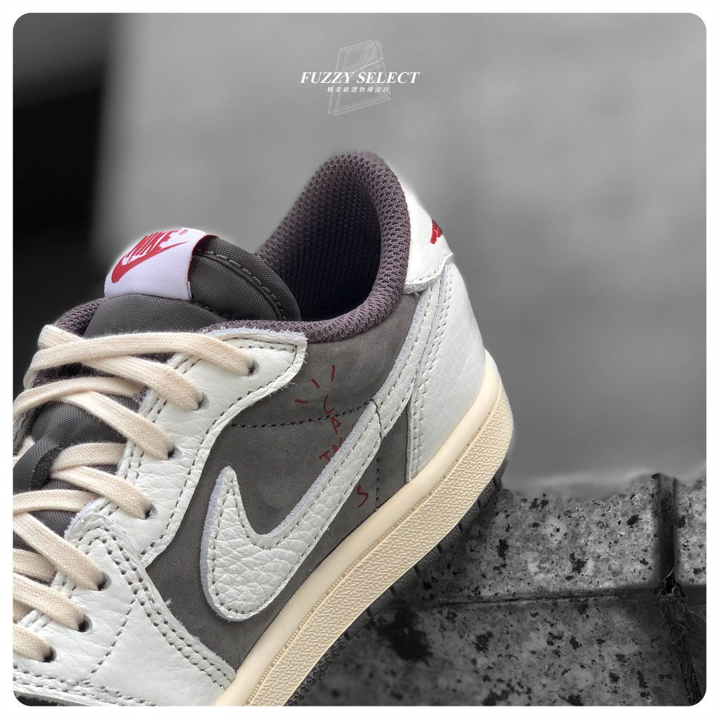 Giày Sneaker Cổ Thấp Jordan x Travis Scott Reverse Mocha Nâu Cà Phê Full Box Bill