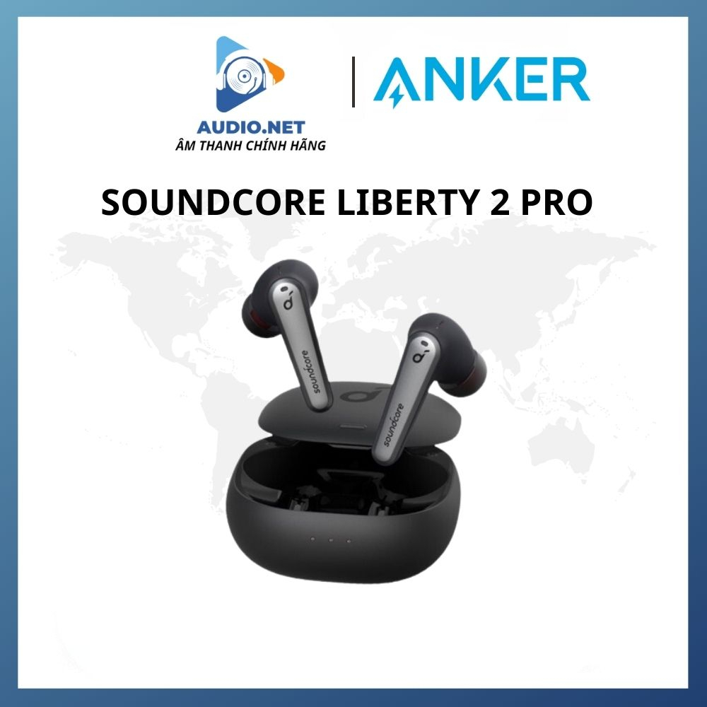Tai nghe Bluetooth nhét tai Anker Soundcore Liberty 2 Pro Điều chỉnh giảm tiếng ồn A3951 - Bảo hành 12 tháng.