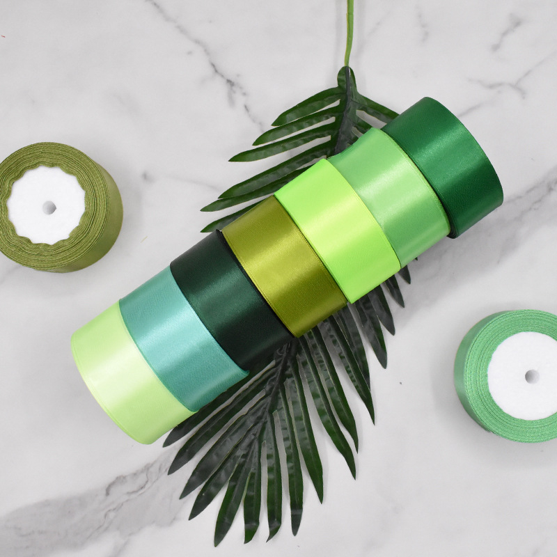 Ruy băng lụa 4cm cuộn dài 22m dùng trang trí, gói quà, đan túi