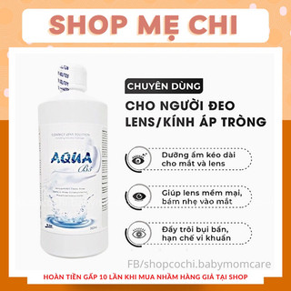 Nước Ngâm lens - nước nhỏ mắt lens Aqua