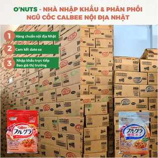 Ngũ cốc calbee đỏ 750g nội địa nhật