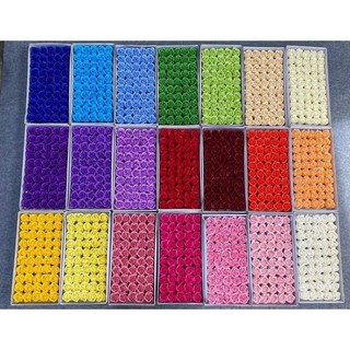 Lẻ 1 đầu bông hoa sáp tq đủ màu