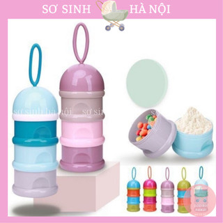 Hộp chia sữa 3 tầng có quai cầm