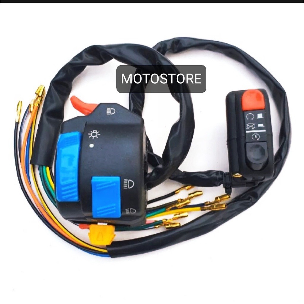 Combo Cùm FZ Trái Phải + Cùm Tăng Tốc domino + Bao Tay Daytona gắn mọi loại xe máy