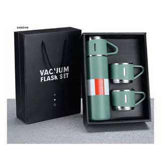 Set bình giữ nhiệt 500 ml kèm 2 ly có hộp fullbox - bình nước giữ nhiệt